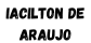 Iacilton Araujo